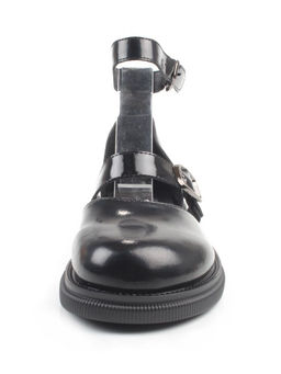 06-YD31-4E BLACK Туфли женские (натуральная кожа)