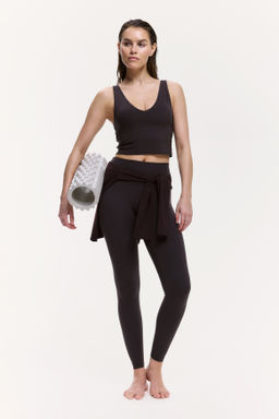 Top de deporte cropped con SoftMove - H&m фото 5
