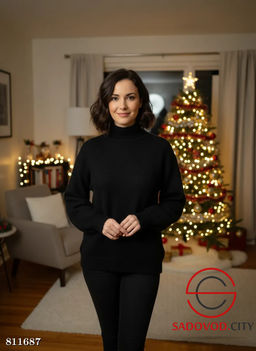 Свитер женский однотонный - Bruno фото 2