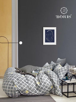 КПБ Boris Dense на резинке по кругу BORDR102 2 спальный