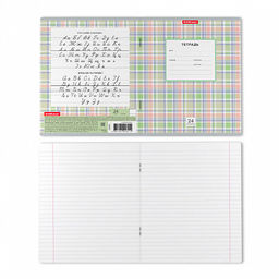 Цена за 160 шт. Тетрадь школьная ученическая ErichKrause Новая шотландка, 24 листа, клетка (в плёнке по 10 шт.) фото 19