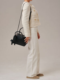 Кожаная сумка Polly summer DBR 31401 черный фото 10