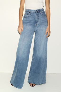 Super Wide High Waist Jeans - H&m фото 8