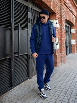 Мужской Мужской спортивный костюм БТ010, темный-графит от Спортсоло - Sportsolo фото 46