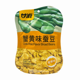 Бобовые снеки со вкусом крабовой икры Ganyuan, Китай, 75 г Акция