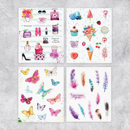 Альбом наклеек Счастье рядом, 11 16 см - Арт узор фото 2