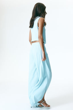 Pantal?n amplio con detalle cruzado - H&m фото 7