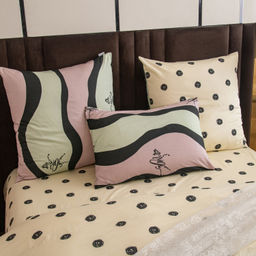 Комплект постельного белья Сатин 100% хлопок C607 Евро/70-70 2 шт;50-70 2 шт - Ситрейд фото 5