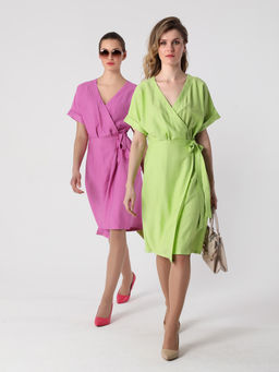 25208 Комбинезон лаймовый