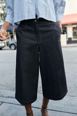 Z1975 LONG DENIM BERMUDA SHORTS - Zara фото 5