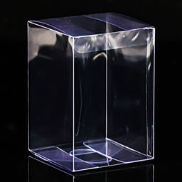 Цена за 5 шт. Складная коробка из PVC 9 х 9 х 13 см