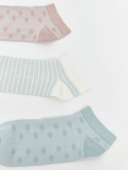 Desenli Kad?n Patik ?orap 5li