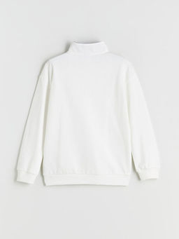 Dik Yaka Erkek ?ocuk Sweatshirt