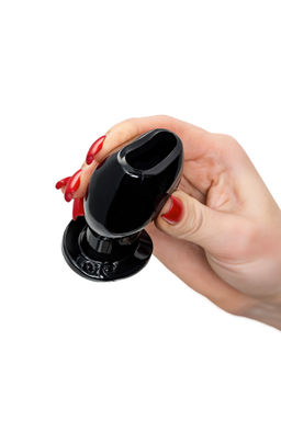 Анальная втулка TOYFA Basic M, TPE, чёрный, 6,5 см