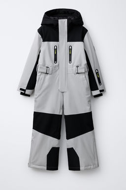 WINDPROOF AND WATER-RESISTANT HOODED JUMPSUIT RECCO® SYSTEM SKI COLLECTION