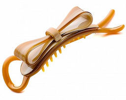 Заколка PU0348 беж