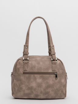 Серо-коричневая сумка классическая S.Lavia  фото 13