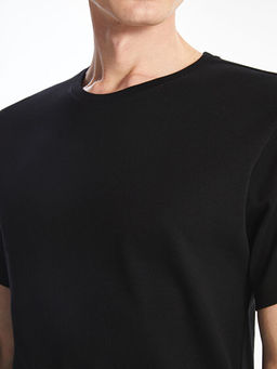 Bisiklet Yaka Penye Erkek Ti??rt