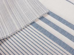 14с35-ШР 220*150 Простыня цв. 27 рис. 2 син. полоска