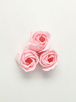 Цена за 2 шт. Мыло твердое лепестковое Самой прекрасной, 3 шт., нежно-розовое