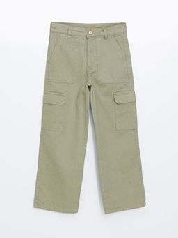 Beli Ayarlanabilir Lastikli K?z ?ocuk Pantolon