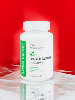 Экстракт Гинкго Билоба с глицином для мозга и памяти 60 капсул Алфит Плюс 2060  фото 3