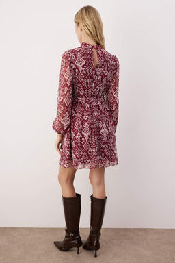 TRENDYOLMILLA Siyah Etnik Dokuma K?sl?k Elbise TWOAW24EL00665  фото 14