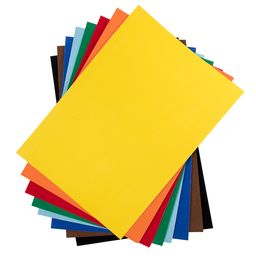 Лео Играй Картон цветной бархатный LPCB-04 220 г/м2 A4 21 х 29.7 см 8 л. 8 цв  фото 4