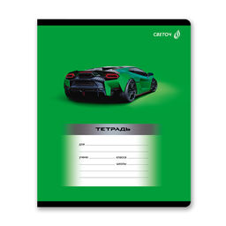 Светоч Т189 Тетрадь ученическая школьная, выборочный лак, A5 24 л. на скобе 65 г/кв.м , белизна 100 % 15 шт. линия 01461 Стартуют все фото 3