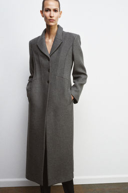 FITTED MANTECO WOOL COAT ZW COLLECTION LIMITED EDITION - Zara фото 16