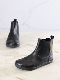 Босоногие ботинки EDART 362.NATAbl.Черный/шерсть