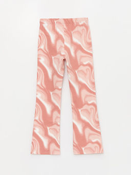 Beli Lastikli Desenli ?spanyol Pa?a K?z ?ocuk Tayt Pantolon