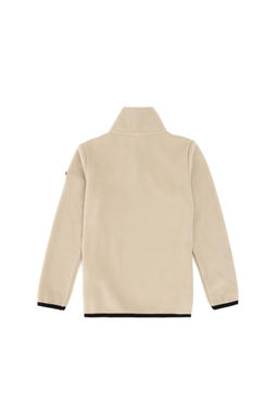 Erkek _ocuk Koyu Bej Yar_m Fermuarl_ Polar Sweatshirt - U.s. polo assn фото 2