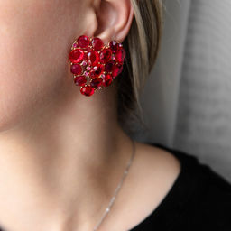 Серьги клипсы Арт. 3V-8386-Y - MyGemma фото 2