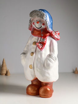 Копилка для денег Снеговик, гипс, 49?22?16 см