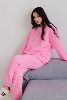 Martichelli Костюм из футера розовый  фото 7