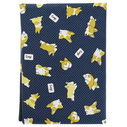 Пододеяльник на пуговицах Евро Макси "Корги" 240х215см, бязь "Комфорт" 121г/м2, хлопок 100%, упаковка "классическая" ПВХ 28х41см, "Домашняя мода" (Россия)