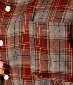 Рубашка #КТ7008 (2)-4, серый - Dommod фото 5