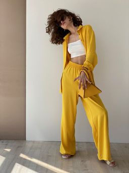 9406 Костюм летний в цвете шафран - Martichelli фото 10