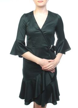 C1903 Платье женское (90% полиэстер, 10% эластан)