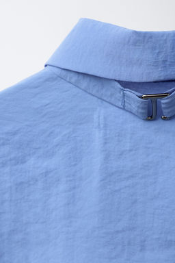 SHIRT WITH TIE DETAIL - Zara фото 5