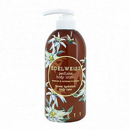 Jigott Edelweiss Perfume Body Lotion, 500ml - Парфюмированный лосьон для тела с экстрактом эдельвейса