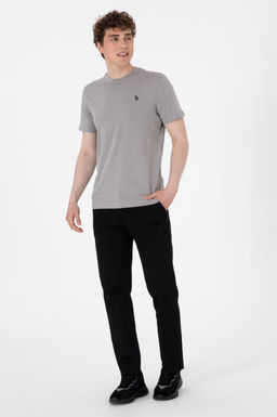Erkek Koyu Gri Basic Ti__rt Sepette S_rpriz _ndirim - U.s. polo assn фото 4