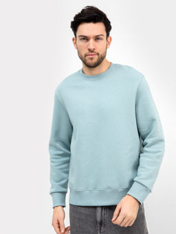 Джемпер мужской в пыльно-бирюзовом цвете пыльно -бирюзовый 121747