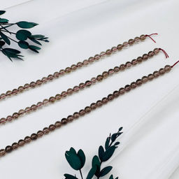 Бусины для украшений из Раухтопаза (65 бусин) - Радуга самоцветов фото 3