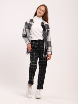 Рубашка Гранж коричневая клетка - Ладошки фото 66