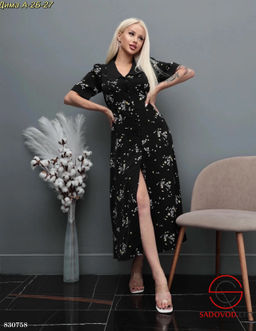 Платье женское с принтом