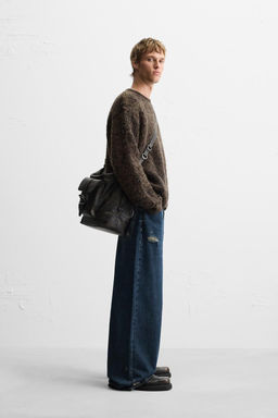 PIXELATED JACQUARD SWEATER - Zara фото 4
