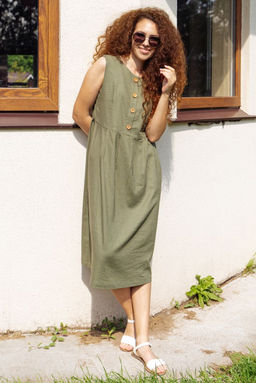 ПЛАТЬЕ ЖЕНСКОЕ арт. 3314W-70155.2F-619 - Almando melado фото 4