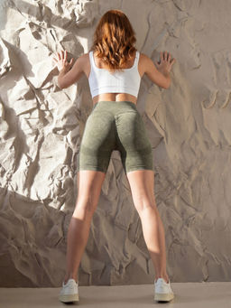 Велосипедки женские цвета хаки 240_1Kh - Mtforce фото 3